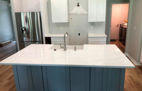 Marcassia Remodeling- countertop with dishwasher in a kitchen - Proudly Serving North Florida